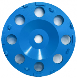 Komschuurschijf PCD voor het verwijderen van coatings, lijmresten en andere hardnekkige vloerresten.
