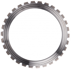 Diamant ringzaagblad voor ringzaagmachines met gelijkmatig verdeelde diamantsegmenten voor nauwkeurig zagen.