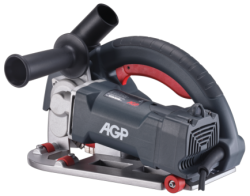 AGP CG125 Wall Chaser sleuvenzaagmachine voor het nauwkeurig zagen van sleuven in beton, metselwerk en andere harde bouwmaterialen.