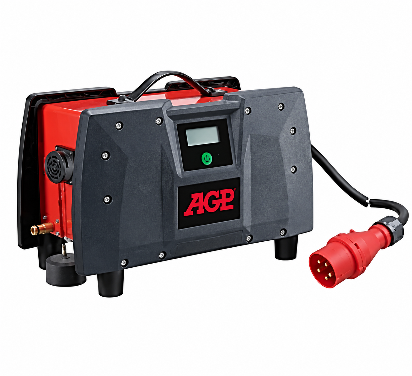 AGP Convertor voor het omvormen en regelen van elektrische voeding voor professionele bouwmachines.