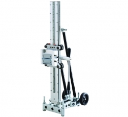 AGP S500 diamantboorstatief voor stabiel en nauwkeurig boren met diamantboormachines in beton en andere harde bouwmaterialen.